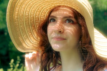 ethereal senior portrait, northern virginia photographer