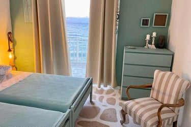 butas ant jūros kranto Graikijoje Dione