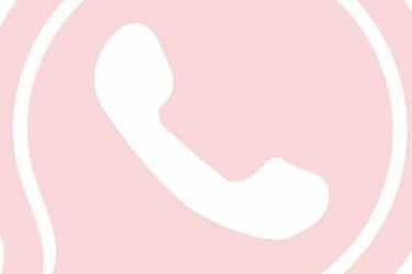 téléphone blanc sur fond rose avec numéro de téléphone de sophie jobbé duval 