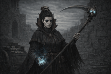 Necromancer Sienna Fuegonasus from Vermintide 2