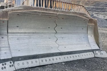 Chromium Carbide Overlay Steelwork and Liners Supplier - Dozer Blades, Spools, Chutes, Wear Liners S