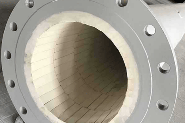 Silicon Carbide Lined Spools, Alumina tiled Spool Supplier - Straights, Elbows, Reducers, Tees