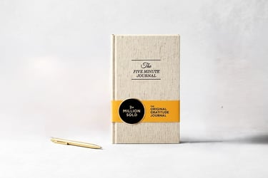 habit tracker journal for women — daily morning routine one line intention setting