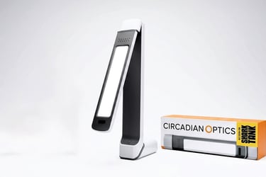 Circadian Optics light therapy lamp for healthy morning habits and circadian rhythm