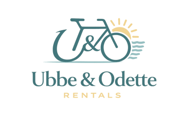 ubbe and odette e bike rentals logo