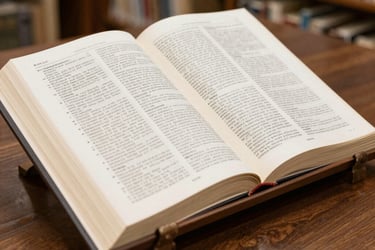 A mysterious lexicon of lost meanings