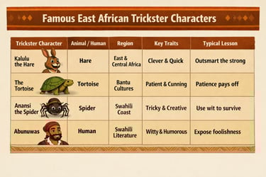 famous african trickster characters