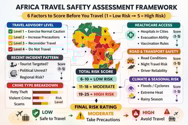 how to asses travel safety in africa