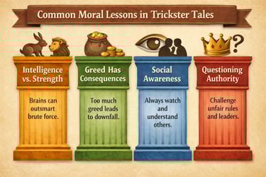 common moral lessons from trickster tales