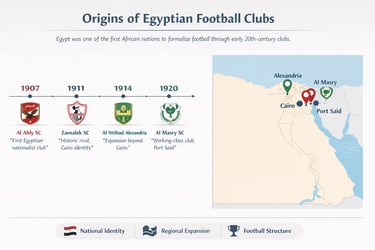 Origins of Egyptian football clubs