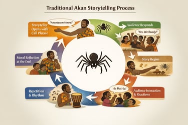 the akan storytelling journey