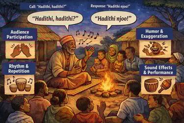 traditional storytelling under the stars