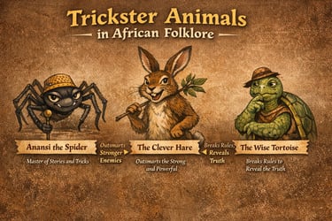 Trickster animals from African folklore