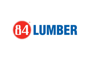 84 Lumber commercial construction partner logo for Bindewald Maintenance projects