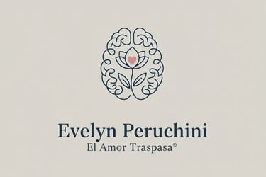 a logo for evelyn peruccinii