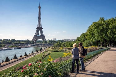 Eiffel Tower tourist attraction