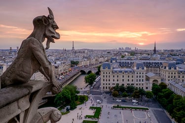 video thumbnail showing a gargoyle