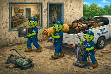TOP Partner praznjenje in razkuževanje zanemarjenih objektov