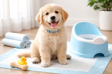 potty training for puppies, every dog can learn good behaviour