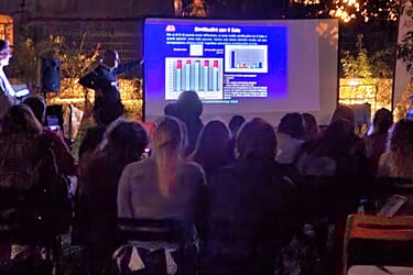 Museo di Storia Nat.del Med.serata dedicata a saturno e Luna con video conferenza