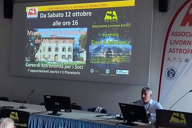 Presentazione corsi di astronomia