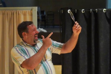 As Falstaff (The World's a Stage Players)