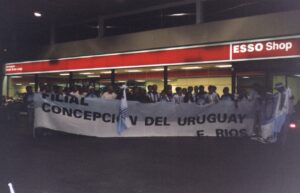 Volviendo del Cilindro, en la parada de Zárate