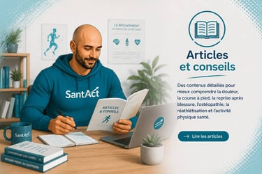 Julien LACHAUME de SantAct écrit des articles pour sa page ressource