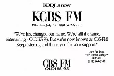 kcbs 93.1 los angeles
