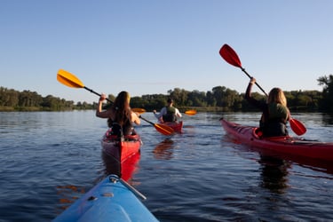 Kayaking on Lake