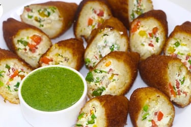 Oyster Mushroom Dahi ke Sholay