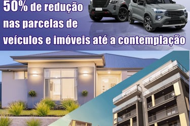 Consórcios Porto Seguro de veículos e imóveis com 50% de redução nas parcelas até a contemplação.