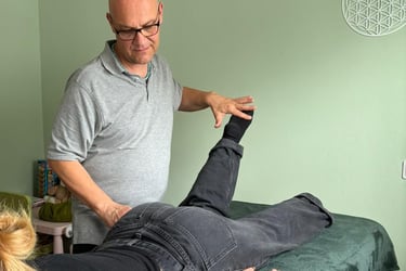 Serge en train de pratiquer