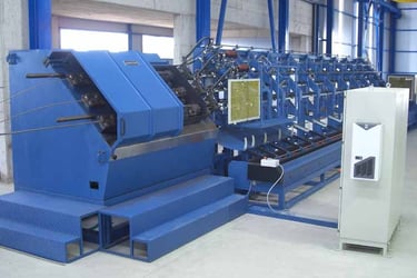 Multi Line wire or rebar Straight and cut machine