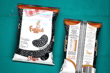 a bag of beans and a bag of beans