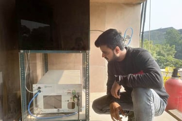 Installation at IIT Delhi