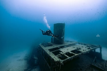 ship wreck in Malta, Gozo