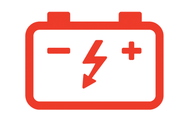 luz de bateria