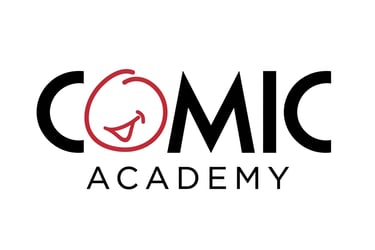 Logo Comic Academy — cours de théâtre comique et stand-up à Paris