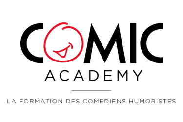 Logo Comic Academy — cours de théâtre comique et stand-up à Paris
