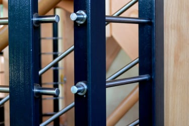 Stahlgeländer im Innen- und Aussenbereich