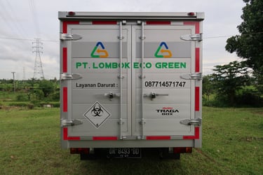 Tampak Belakang Traga Lombok Eco Green
