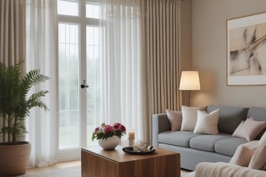 Bright living room with modern inventory