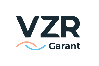 Het logo van VZR Garant