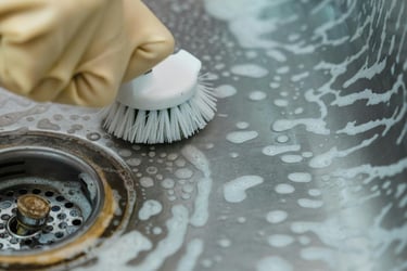 Kitchen cleaning
