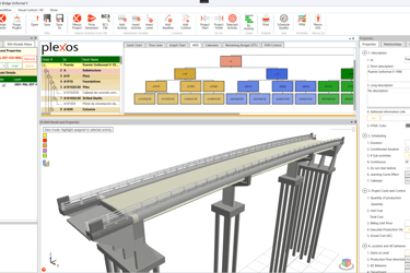 4D 5D BIM Visual-EVM OpenBIM Example