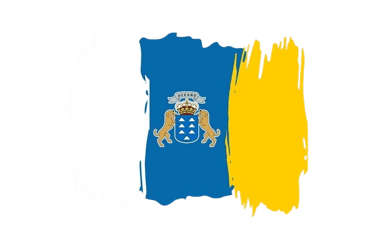 bandera de las islas canarias