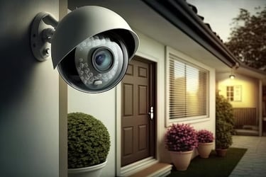 Durma tranquilo com a sua família. Nossas câmeras monitoram sua casa 24 horas por dia, 7 dias por semana, te dando a seguranç