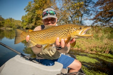 Fly fishing with midges 