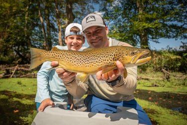 Zebra midges on the South Holston River 